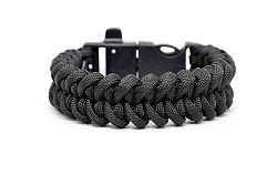 Cordell Fekete karkötő Paracord HJ-B-007