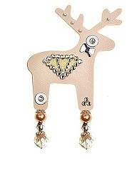 Deers Nagy bézs szarvas Diamantka