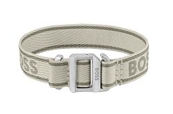 Hugo Boss Stílusos textil karkötő 1580518