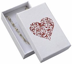 JK Box Fehér díszdoboz szívvel LD-6/A1/A7