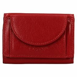 Lagen Bőr mini pénztárca W-2030 Red