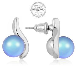 Levien Gyengéd női fülbevaló PEARL WAVE