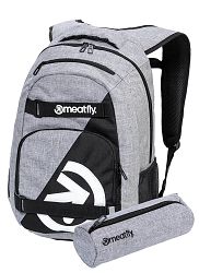 Meatfly Hátizsák Exile Grey Heather