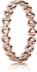 Pandora Bronz szívgyűrű 180177 52 mm