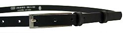 Penny Belts Női bőr öv 15-1-60 black 90 cm