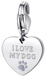 S`Agapõ Acél medál I love my dog SHA338