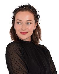 Troli Divatos fekete hajpánt