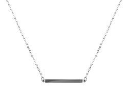 Vuch Elegáns acél nyaklánc Silver Trifor