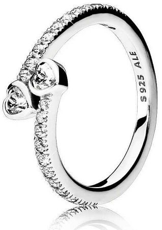 Pandora Ezüst csillogó gyűrű 191023CZ 52 mm