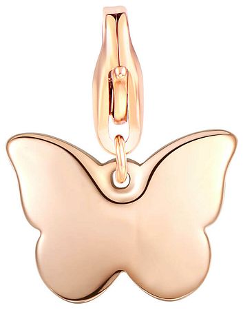 S`Agapõ Bronz pillangó medál Happy SHA329