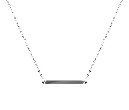 Vuch Elegáns acél nyaklánc Silver Trifor